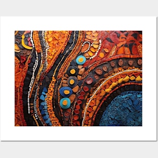 Australian aboriginal art Posters and Art